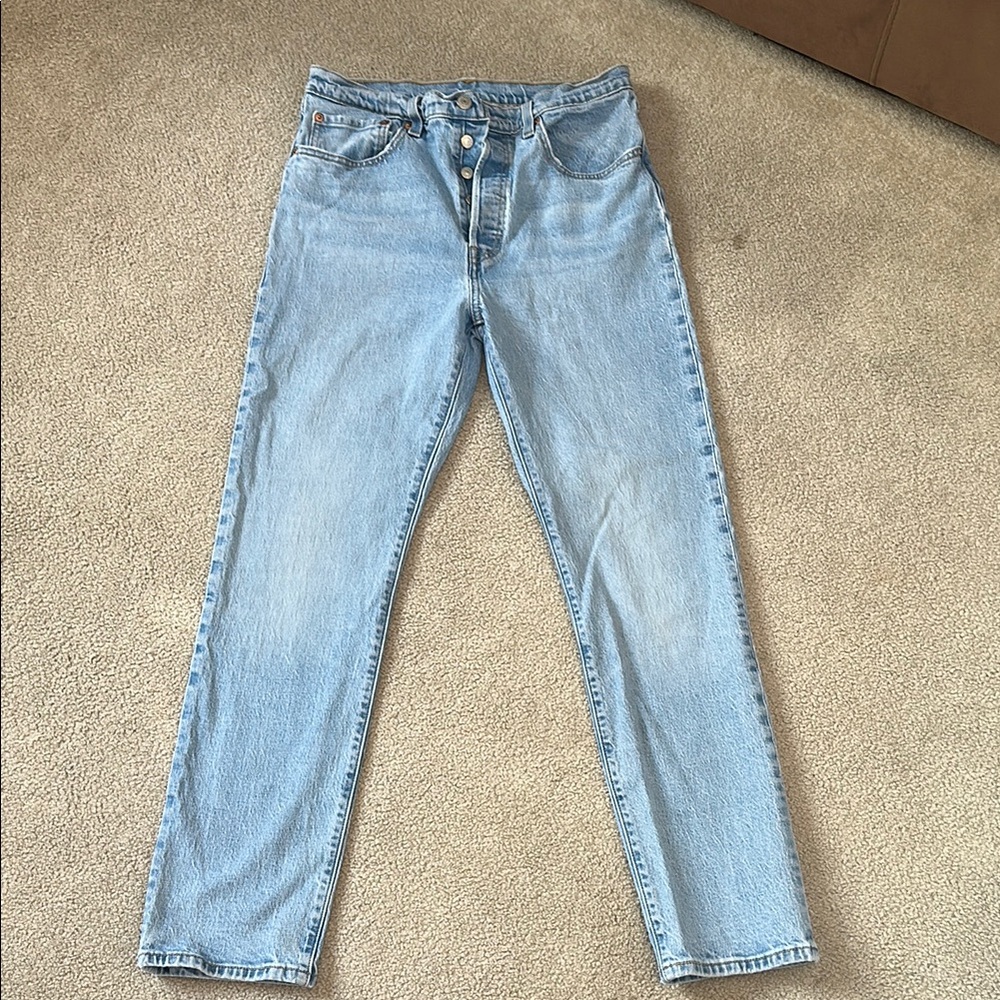 Levi's 501 button fly jeans